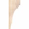 Ekena Millwork Pescadero Smooth Corbel, Douglas Fir, 3 1/2"W x 8"D x 20"H COR04X08X20PEC00SDF - alternate 4